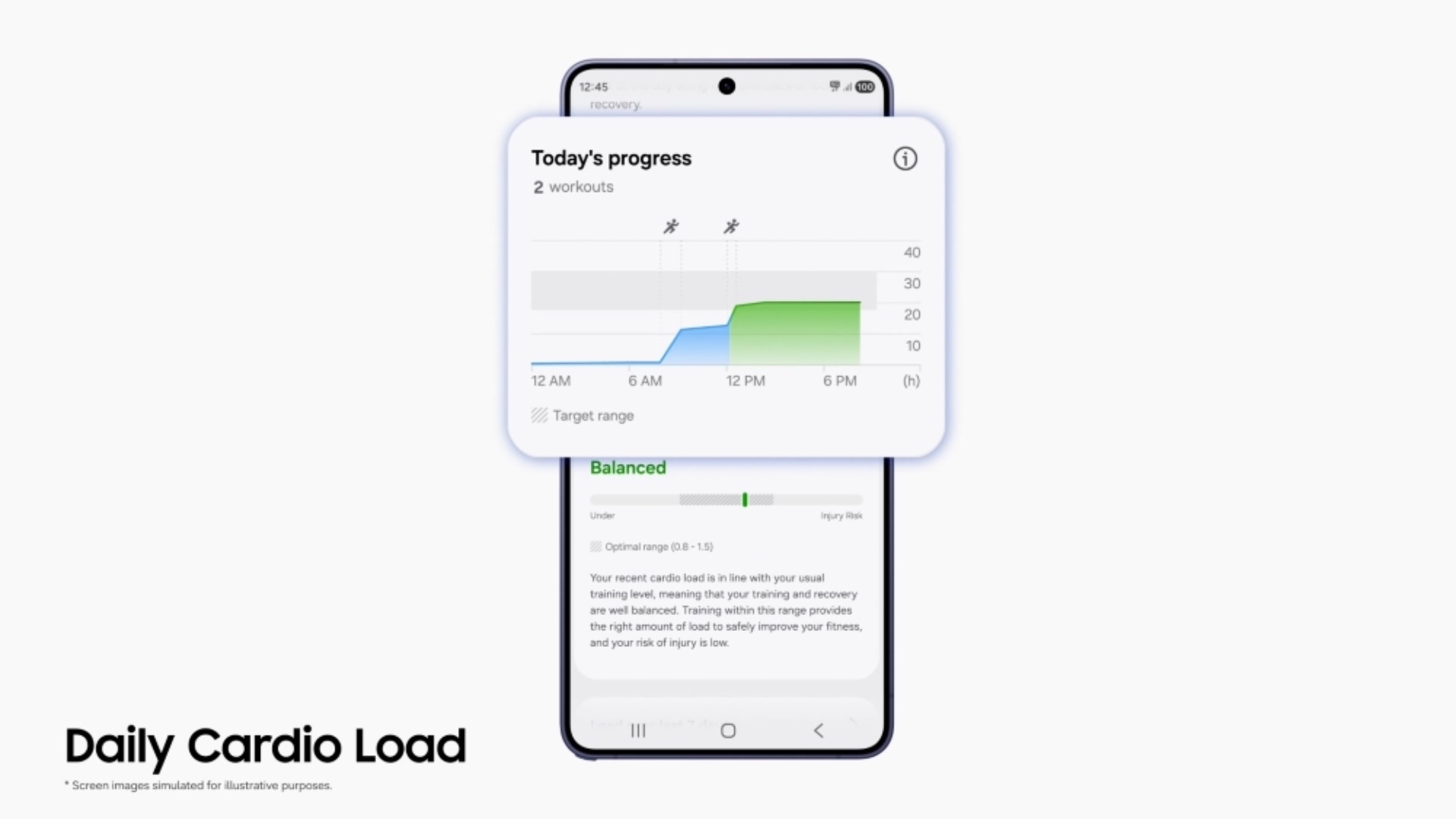 samsung health app daily cardio load