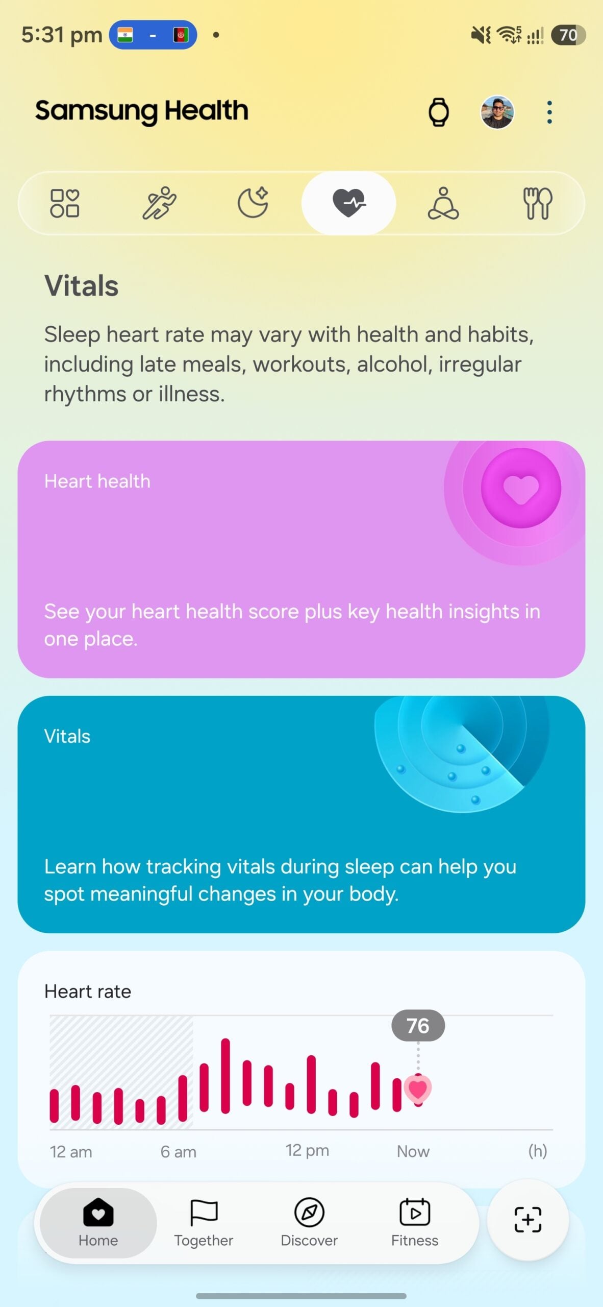 samsung health app galaxy smartphones new version 7.00.0.107 (05)