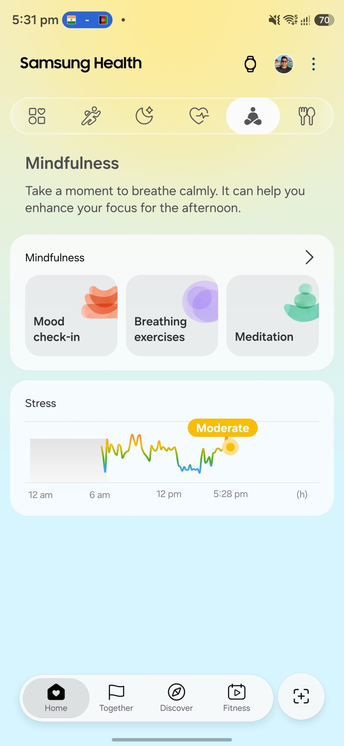 samsung health app galaxy smartphones new version 7.00.0.107 (06)