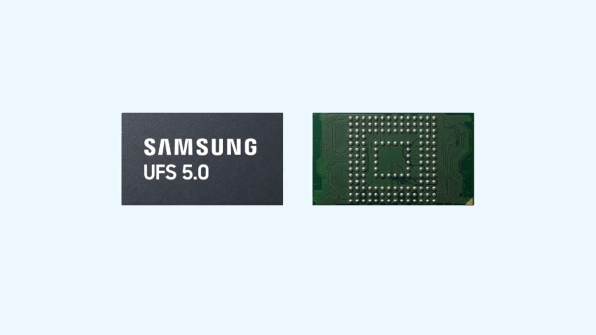 samsung ufs 5.0 storage nand flash chip