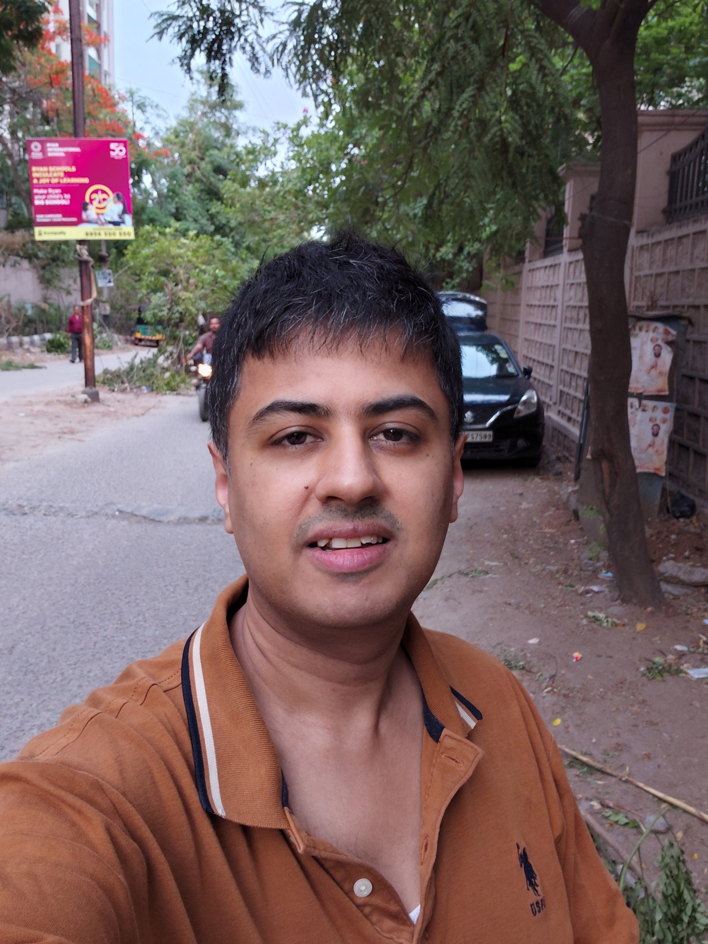 selfie from the galaxy a27