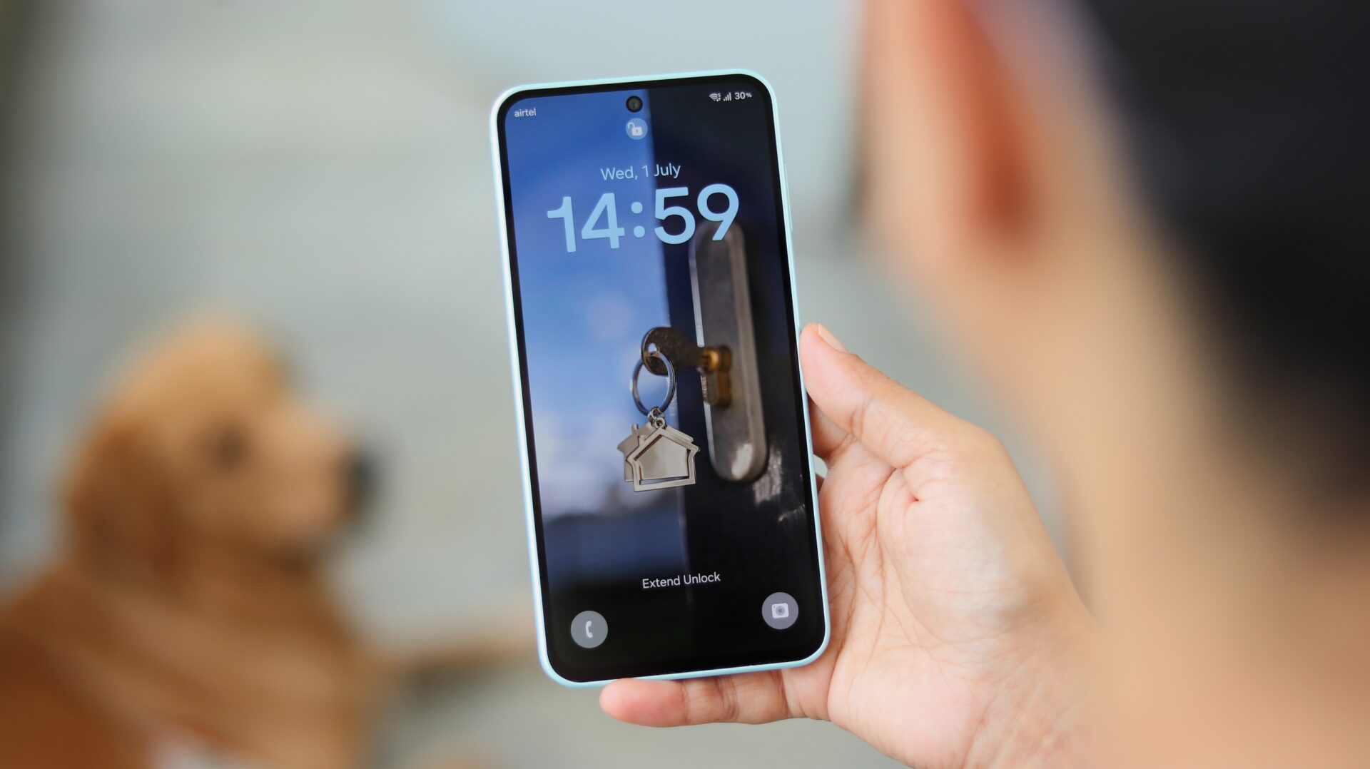 samsung galaxy a27 lockscreen