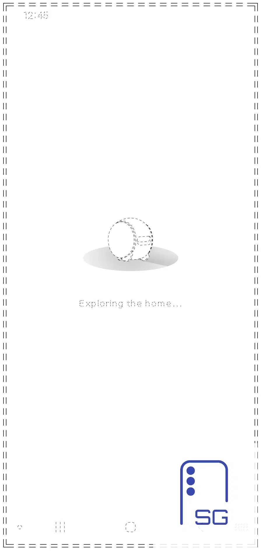 Samsung Ballie AI Robot Companion App Sketch