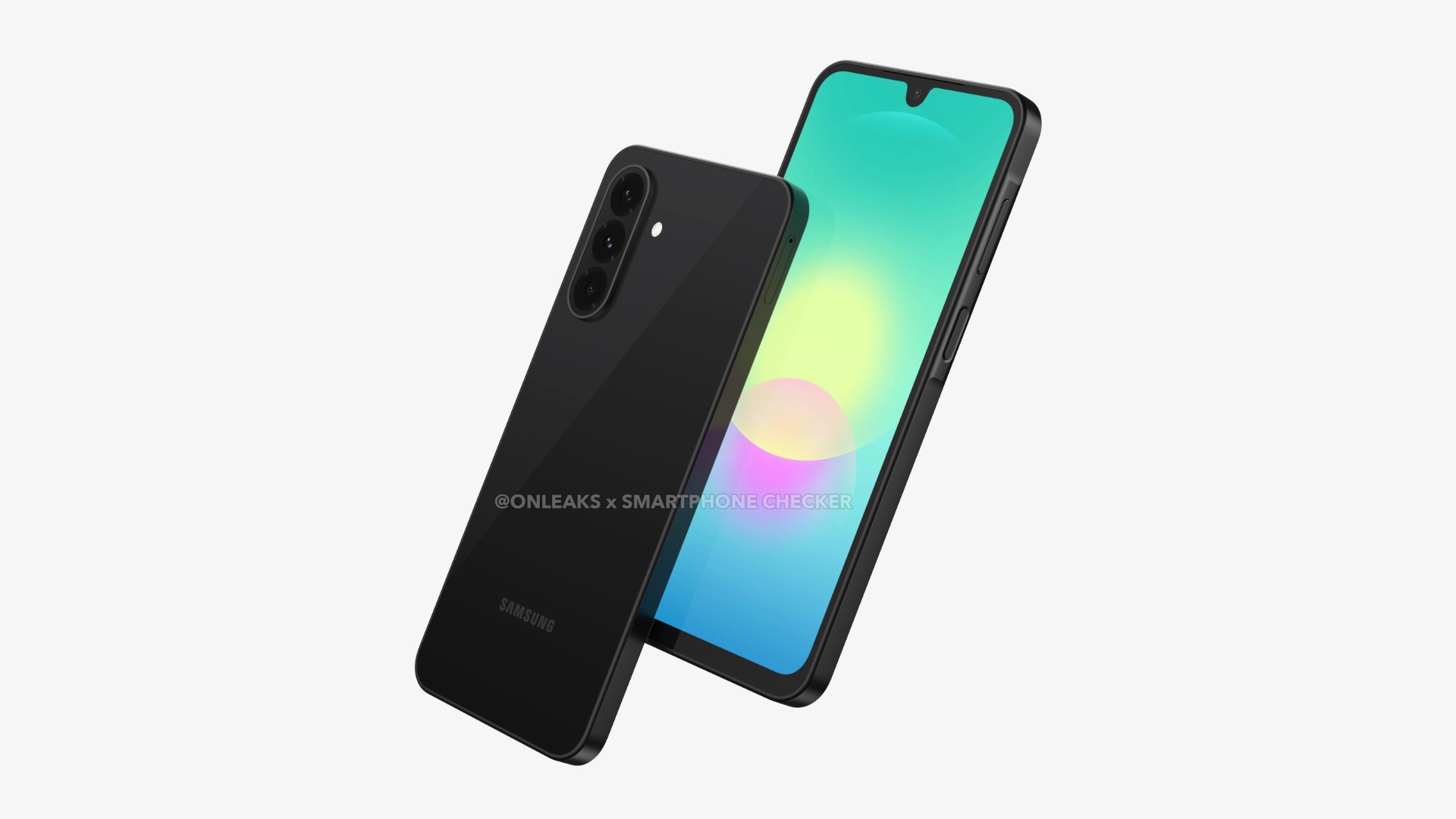 samsung galaxy a18 design front back key island
