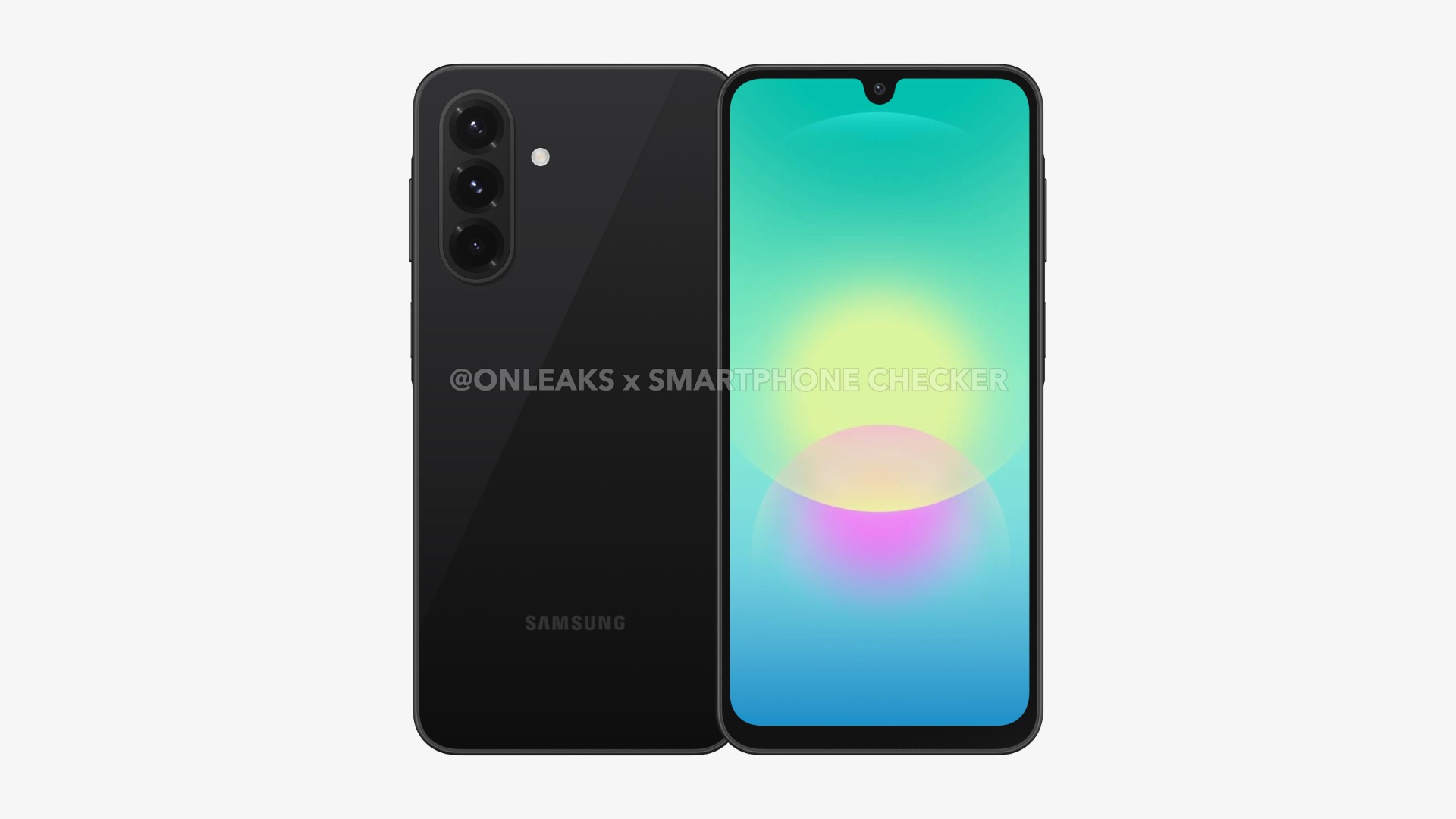 samsung galaxy a18 design front back