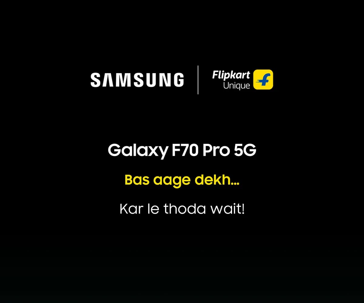 Samsung Galaxy F70 Pro Teaser India
