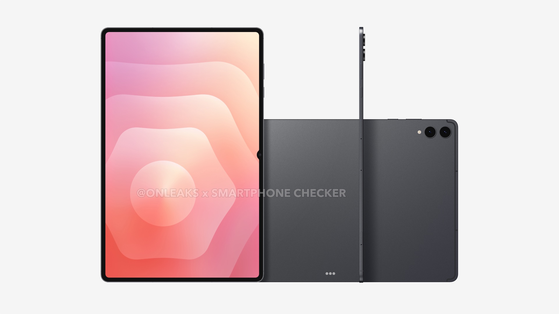 Samsung Galaxy Tab S12 Ultra Front Rear Design