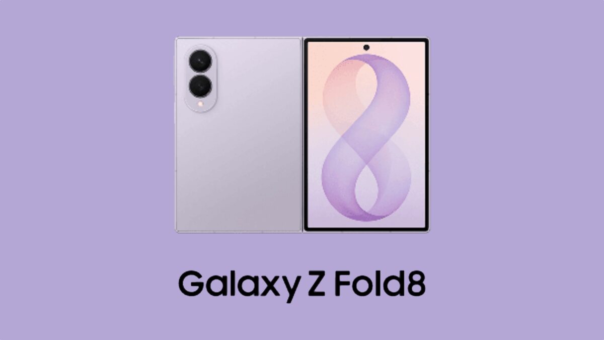 Samsung Galaxy Z Fold 8 Purple