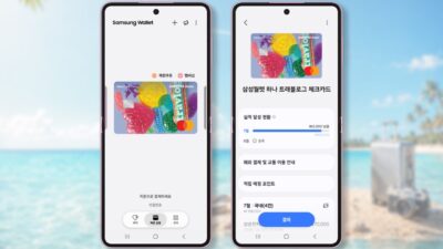 Samsung Wallet App One UI 9.0 Hana Travelogue Check Card