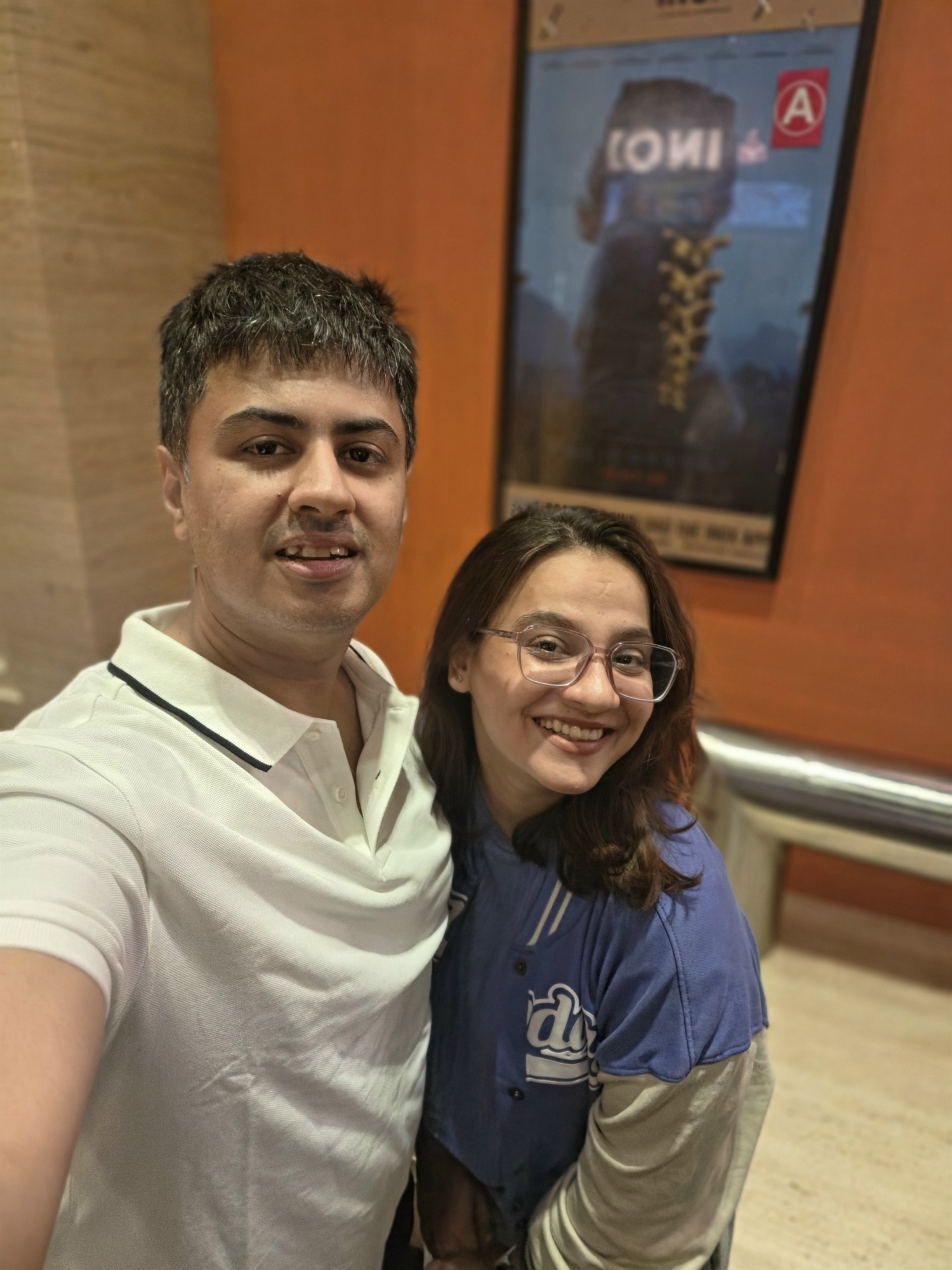 Selfie shot on Galaxy Z Fold 8