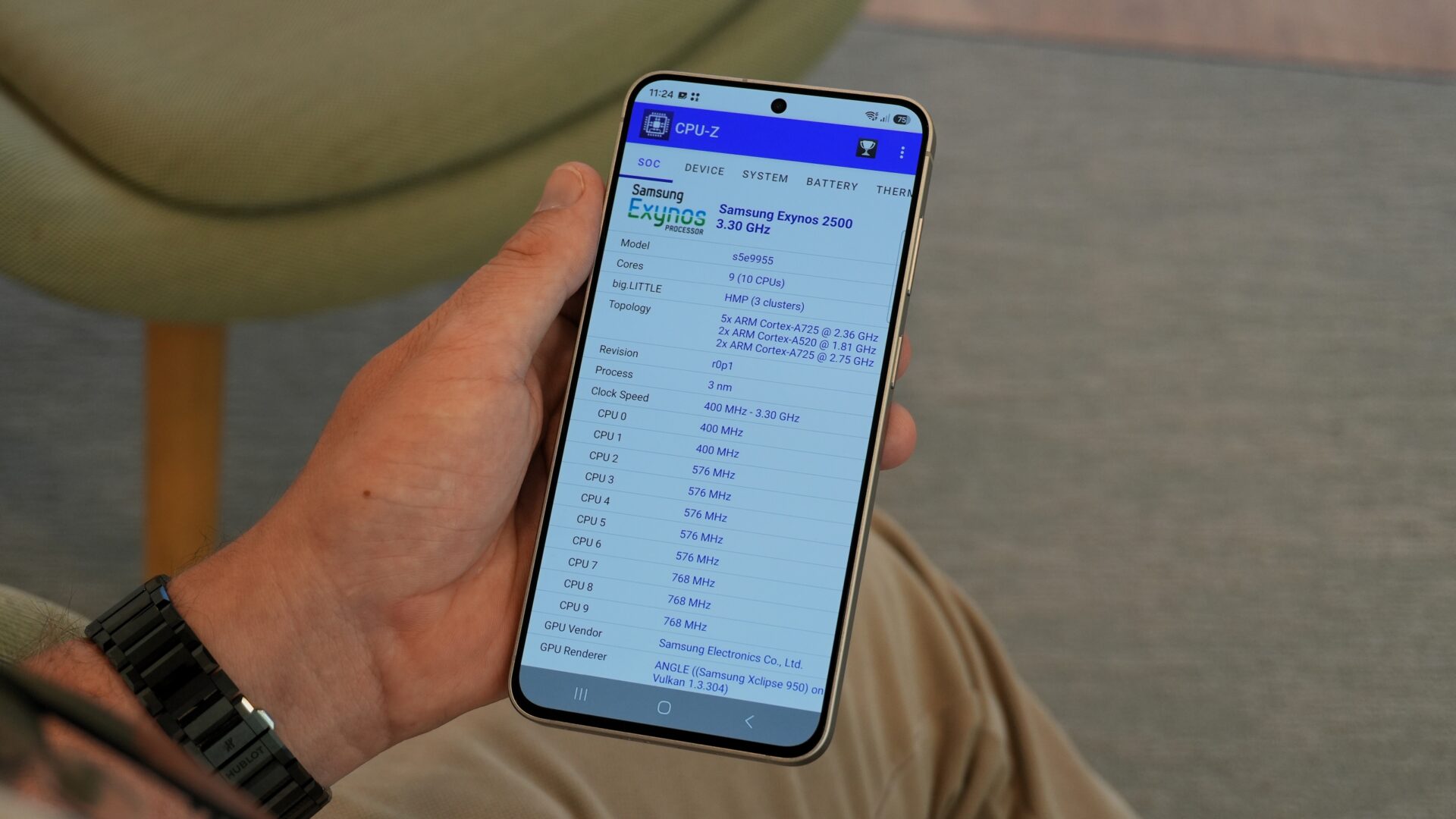 Samsung Galaxy S26 FE Exynos 2500