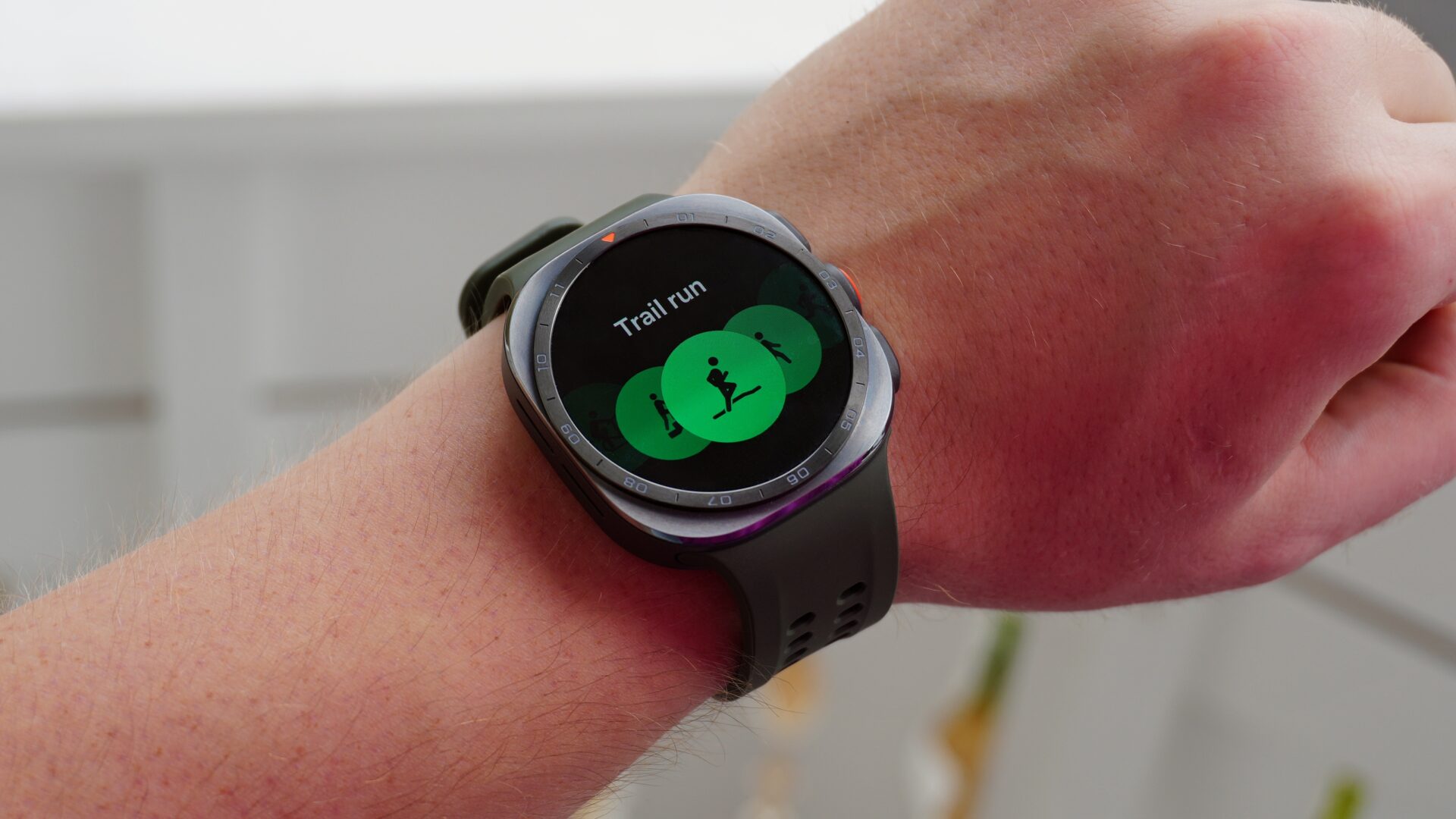 Galaxy Watch Ultra 2 Trail run