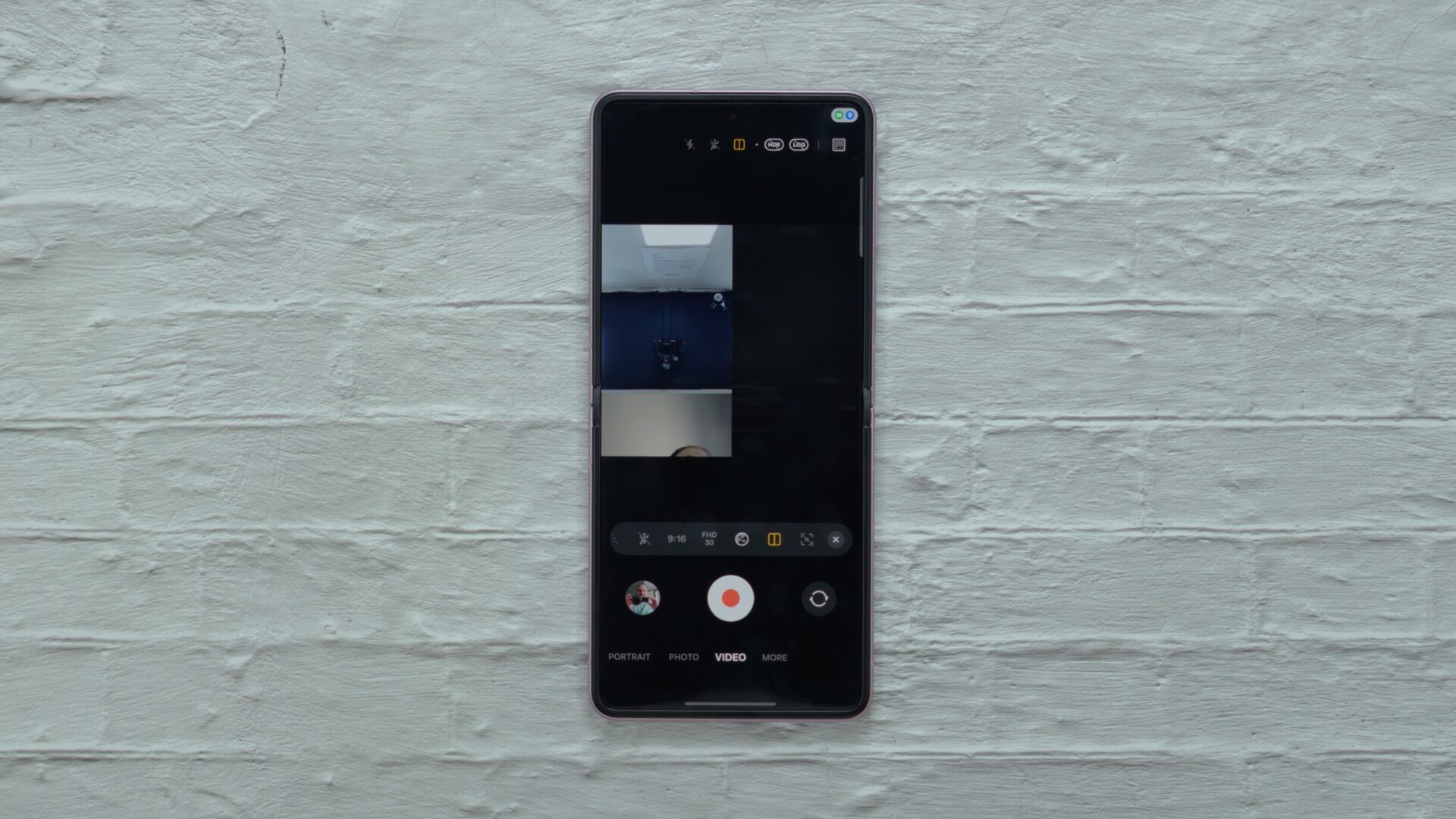 Galaxy Z Flip 8 Dual Recording