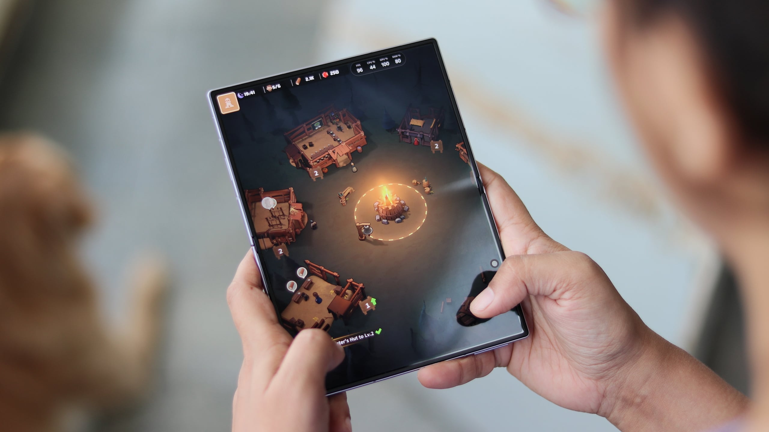 Photo: SamMobile Gaming on Galaxy Z Fold 8