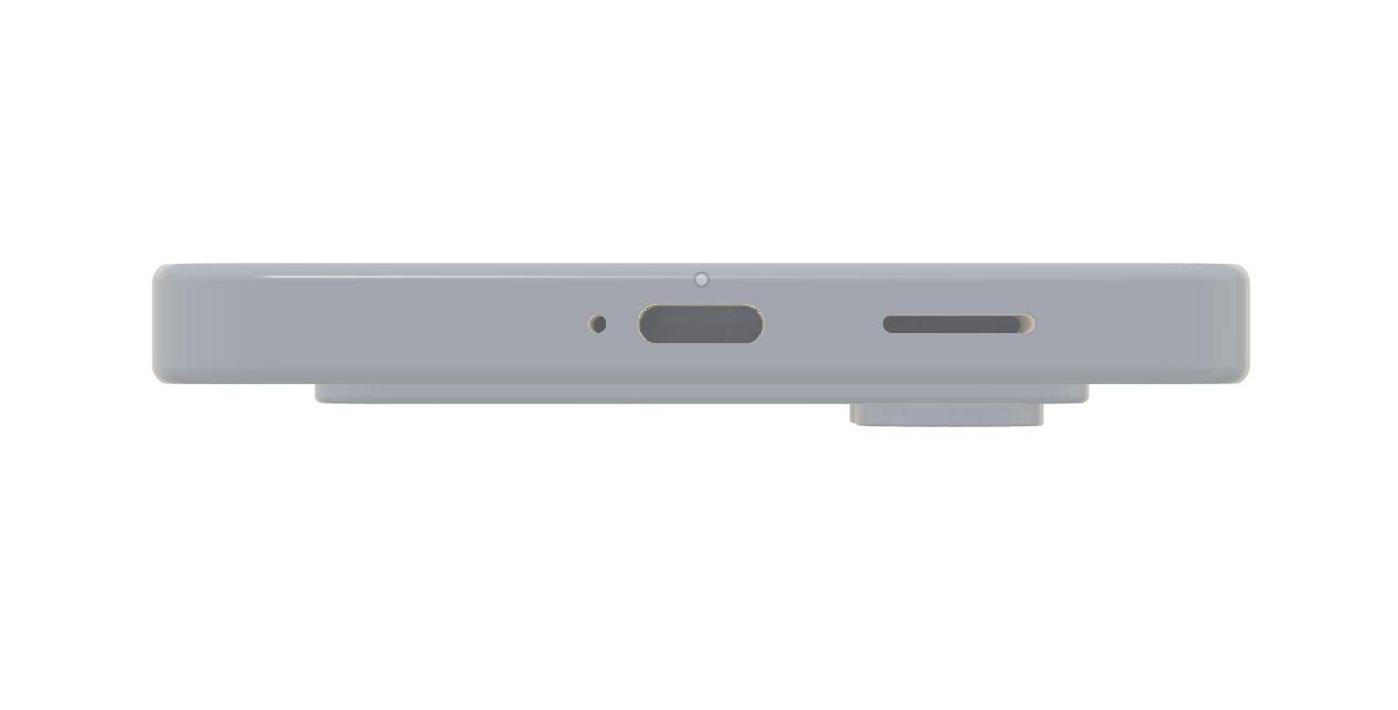 Galaxy S27 Pro CAD render, bottom