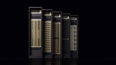 Nvidia Vera Rubin Rack AI Server With Groq 3 LPX Chips