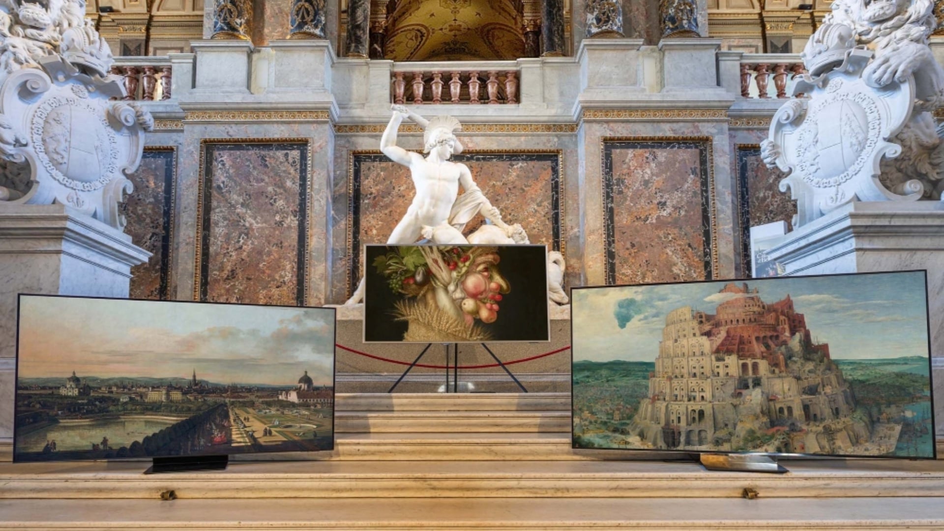 Samsung TVs get 43 premium art pieces and paintings from Austria