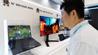 Samsung Display 16-inch 2.5K 300Hz OLED Laptops IMID 2026 Expo South Korea