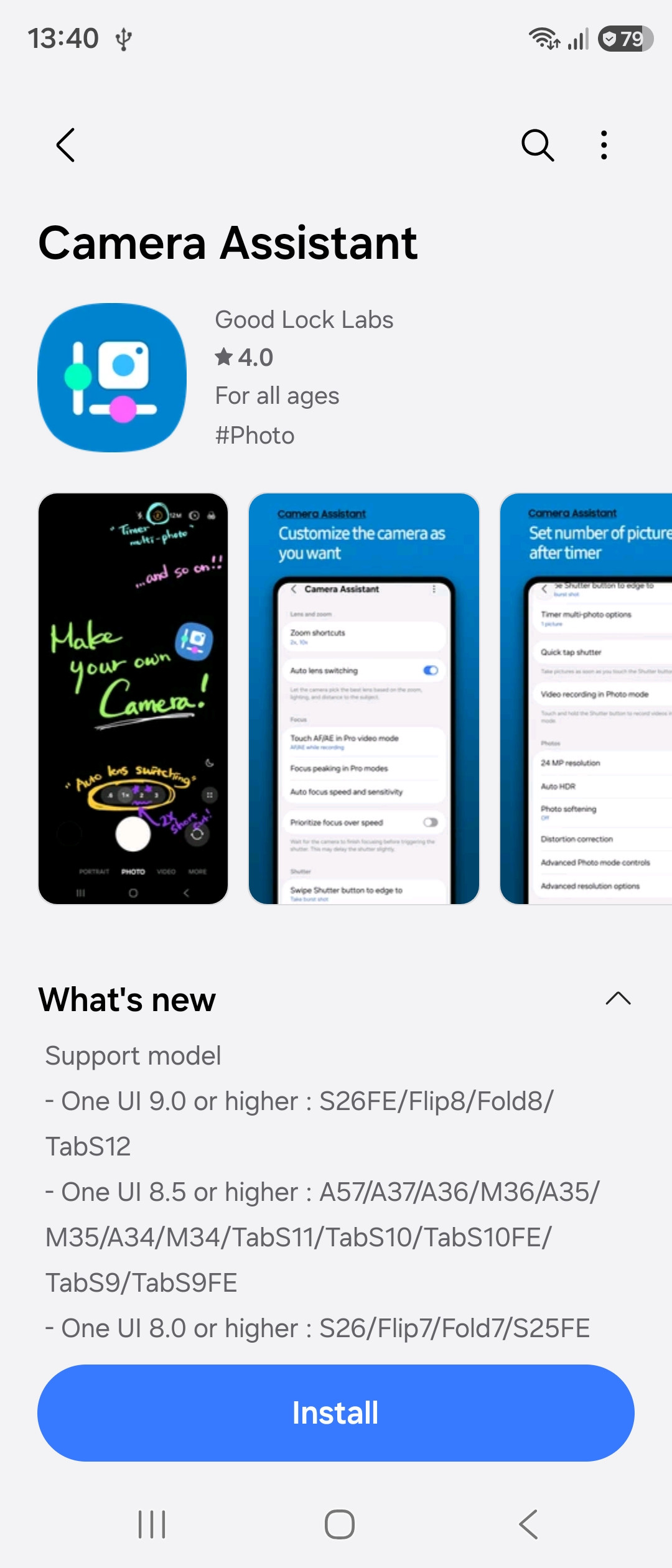 Samsung Galaxy Store Camera Assistant Galaxy S26 FE And Galaxy Tab S12