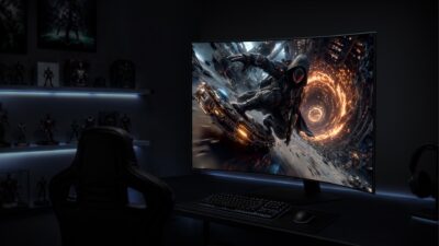 Samsung Odyssey OLED G7 G75SJ Curved Gaming Monitor