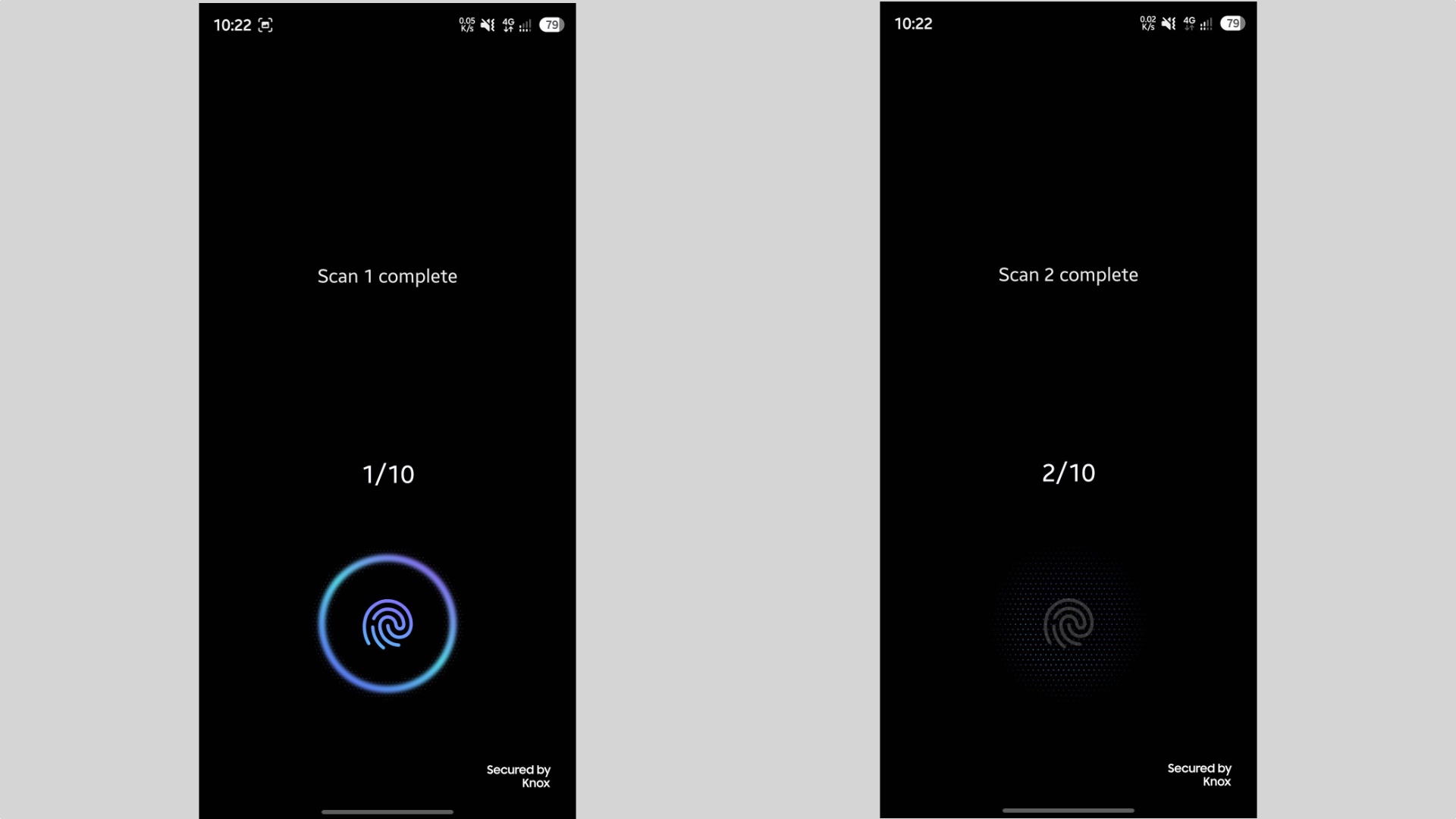 Samsung One UI 9.5 Fingerprint Enrollment Animation Leak