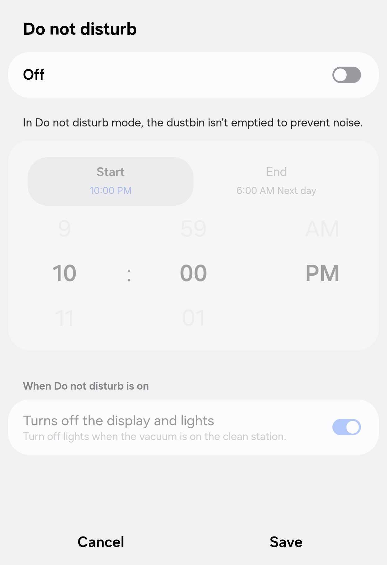 SmartThings vacuum update