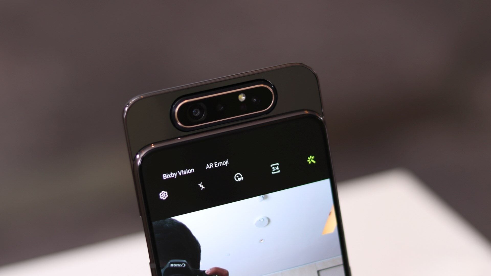 Samsung Galaxy A80 with a pop-up/rotating camera