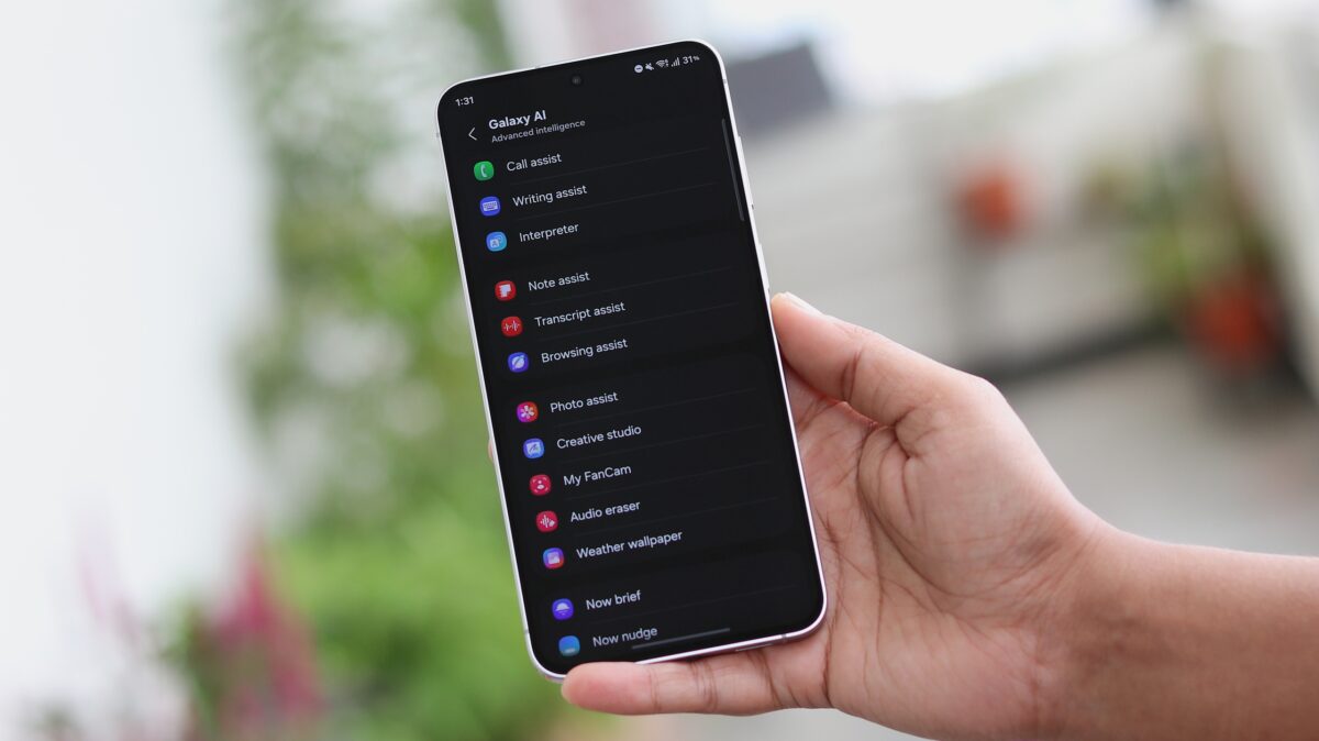 Galaxy AI features on Galaxy S26 FE