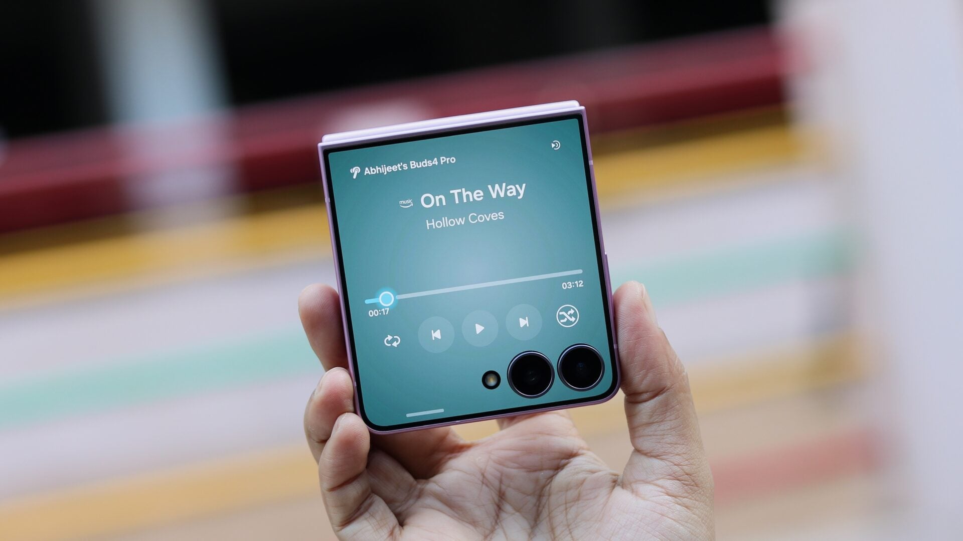 Amazon Music on Samsung Galaxy Z Flip 8