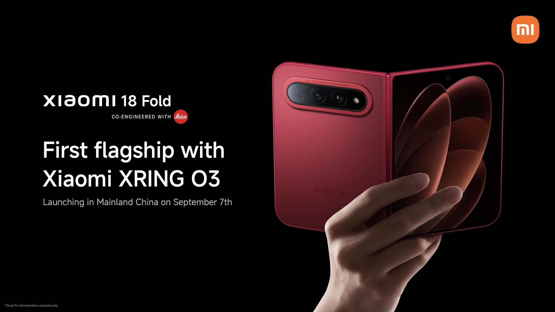 Xiaomi 18 Fold Camera Design