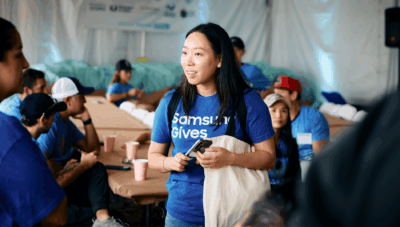 Samsung LA 2025 wildfire rebuilding