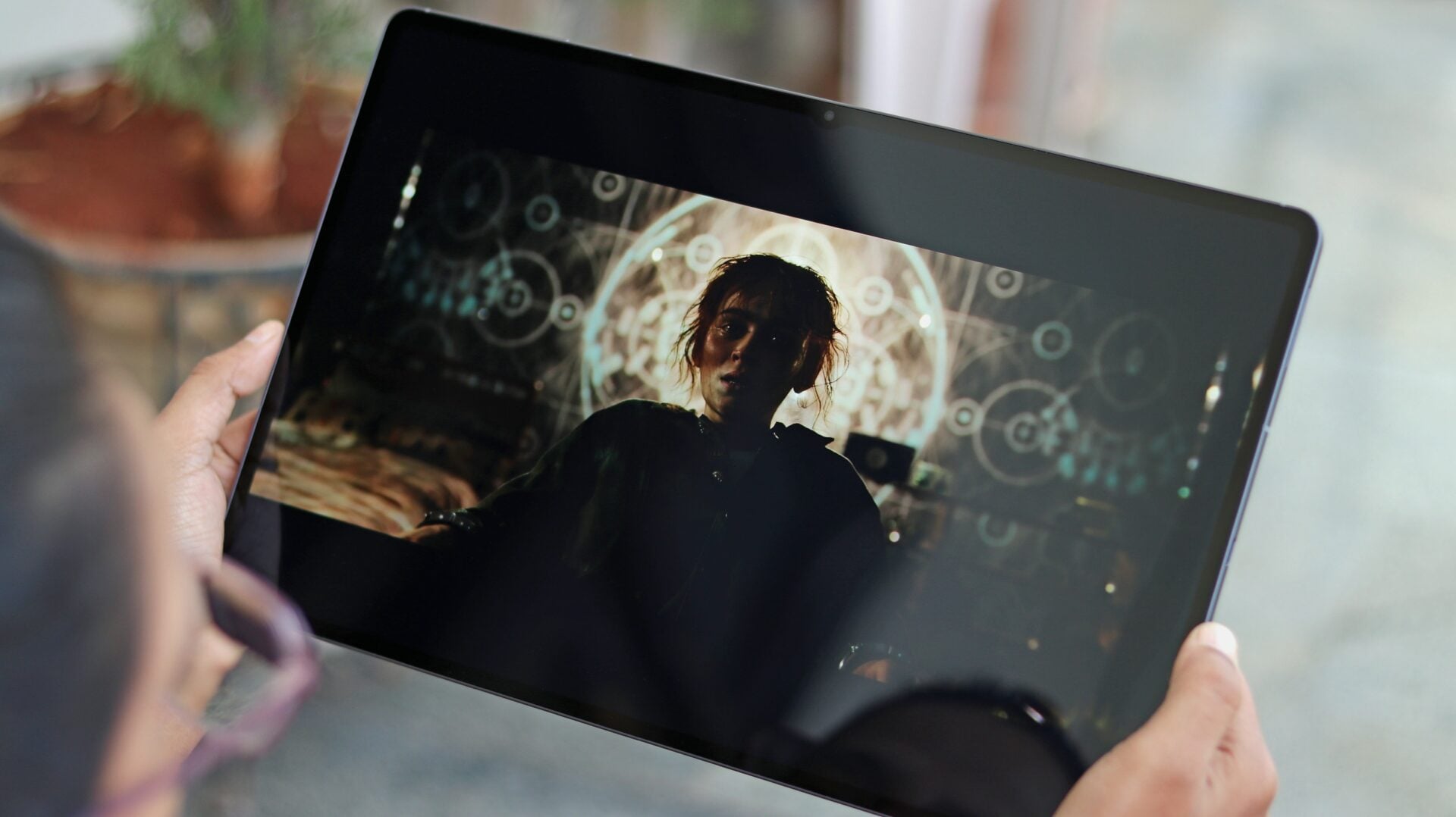 Watching video on Samsung Galaxy Tab S12 Ultra