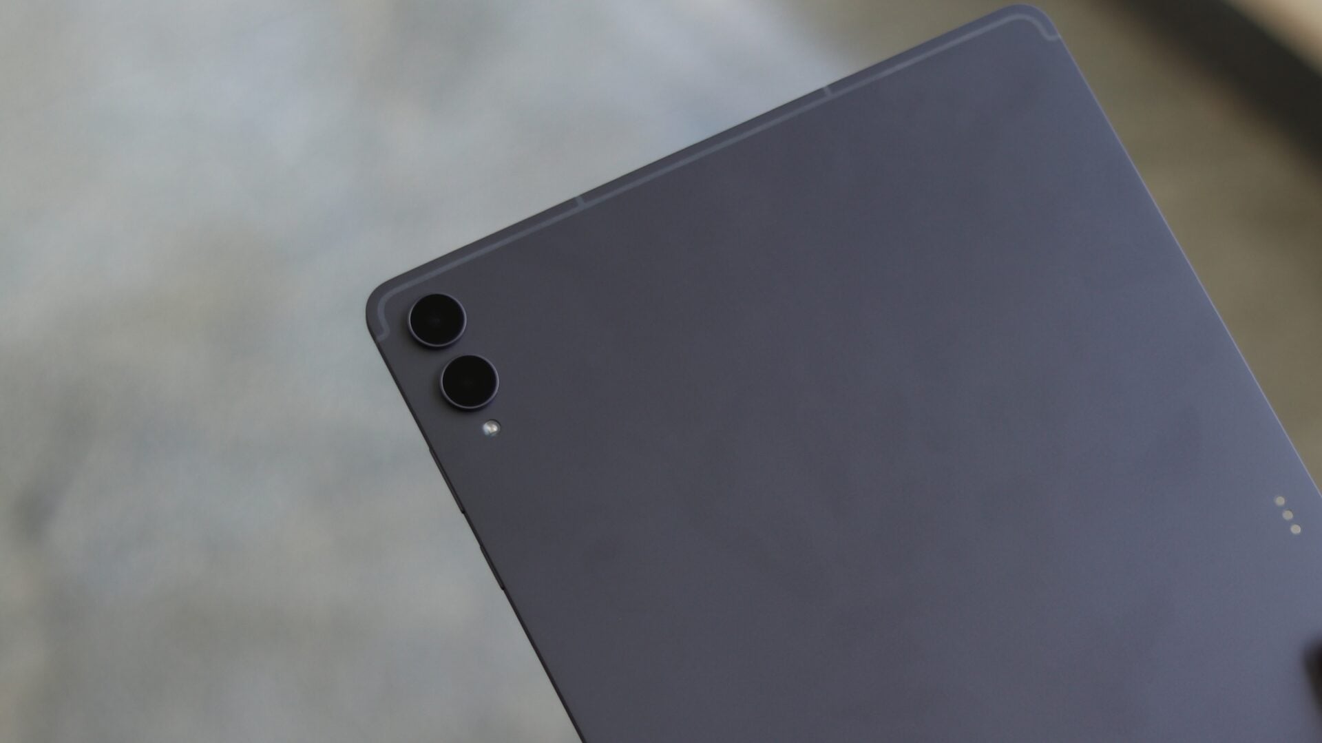 Galaxy Tab S12 Ultra rear cameras