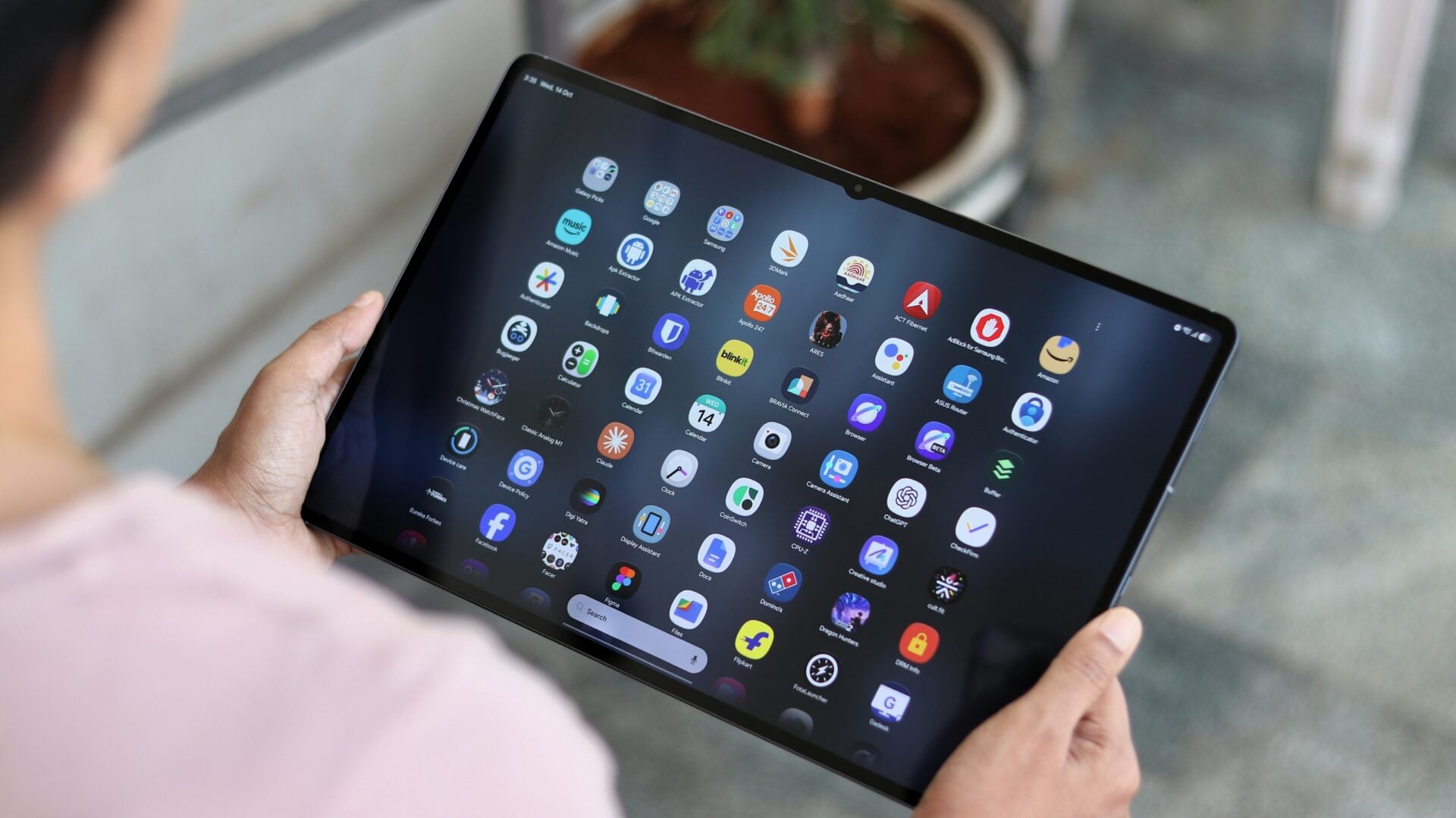 Apps on the Samsung Galaxy Tab S12 Ultra