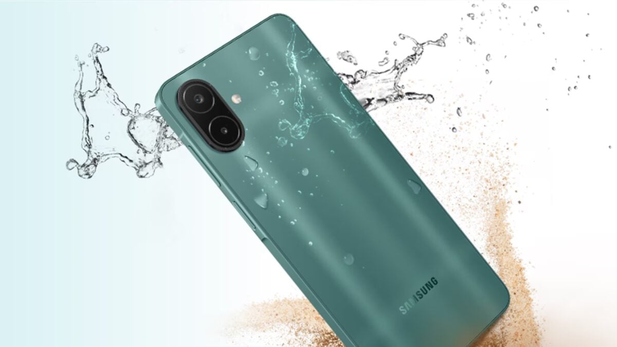 Samsung Galaxy A08 IP64 Dust Water Resistance