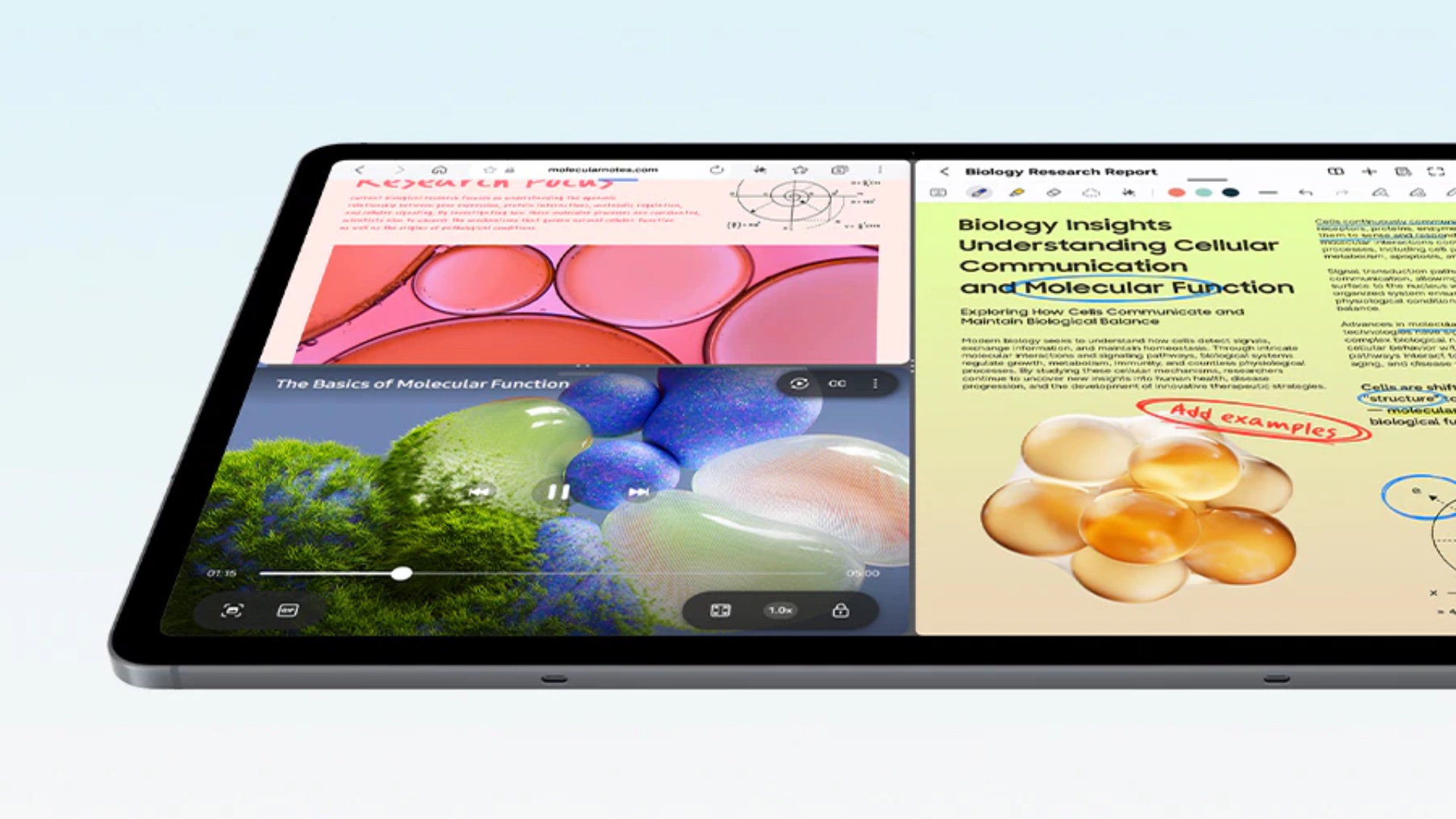 Samsung Galaxy Tab S12 Plus 3 Window Multitasking