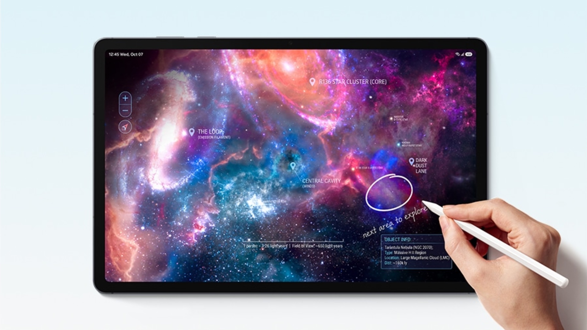Samsung Galaxy Tab S12 Plus S Pen Annotating