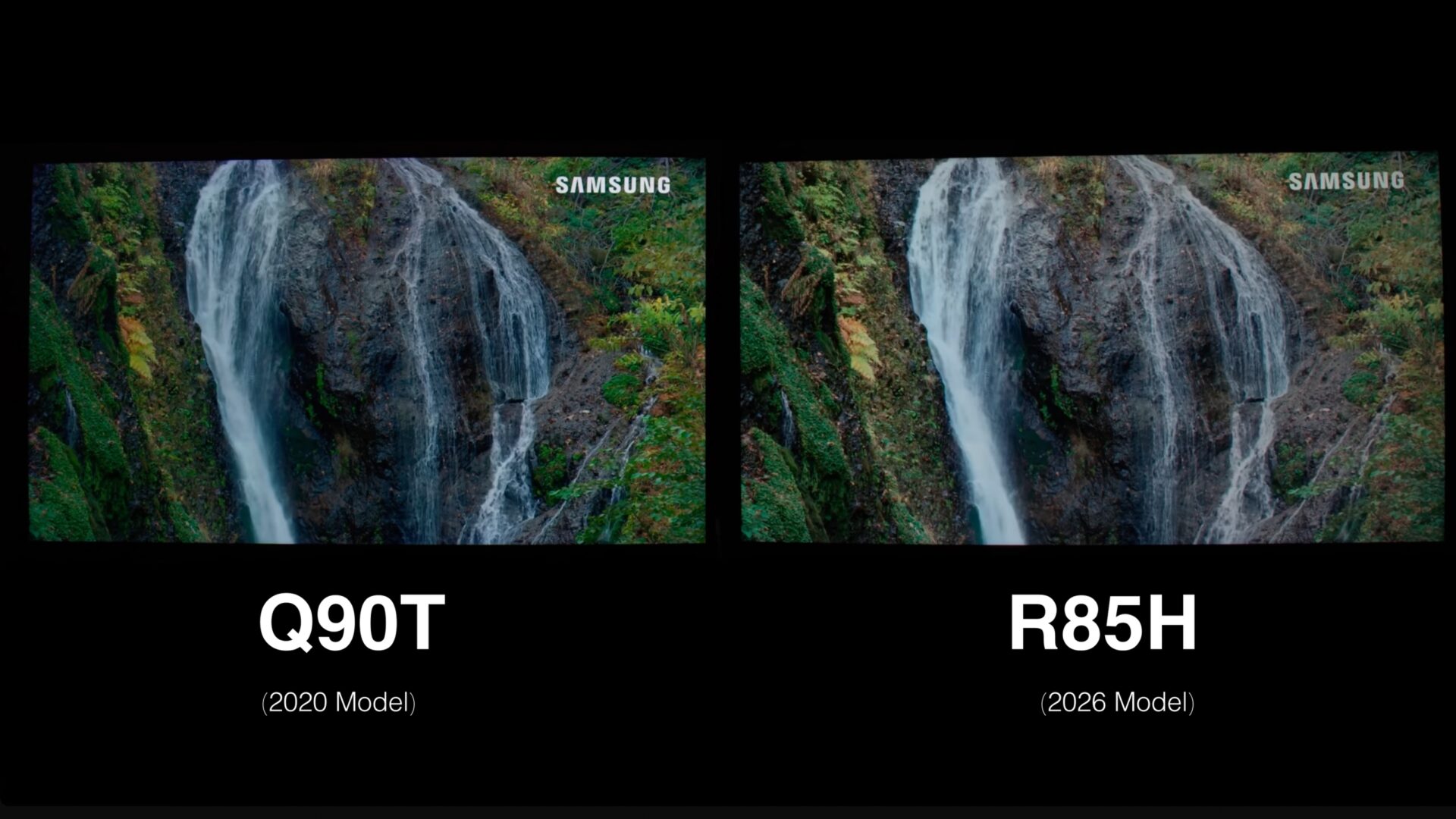 Comparing Samsung Q90T vs R85H TVs