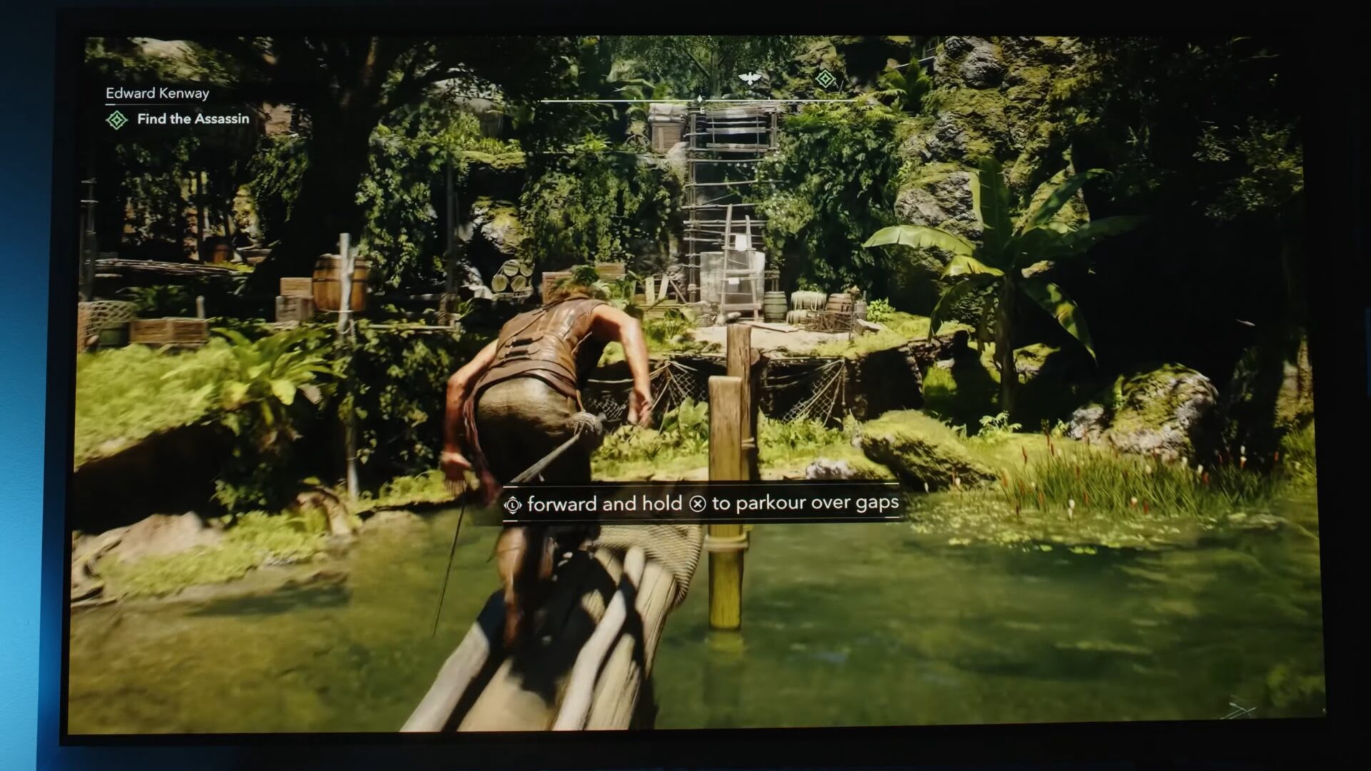 Assassin's Creed Black Sync Resynced on the Samsung S95H OLED TV