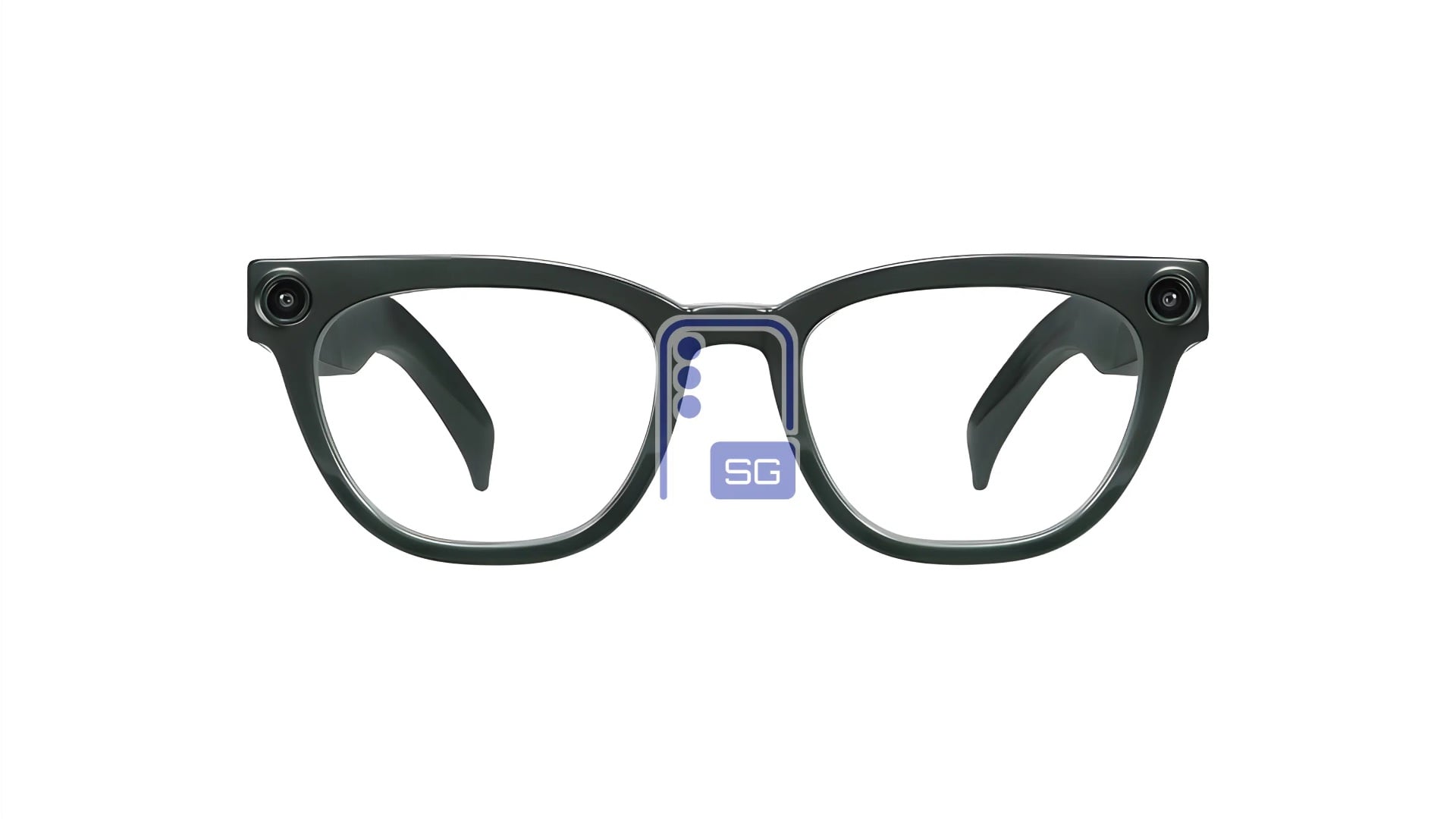 Samsung Warby Parker Intelligent Eyewear Wren Pine Frame Clear Lenses