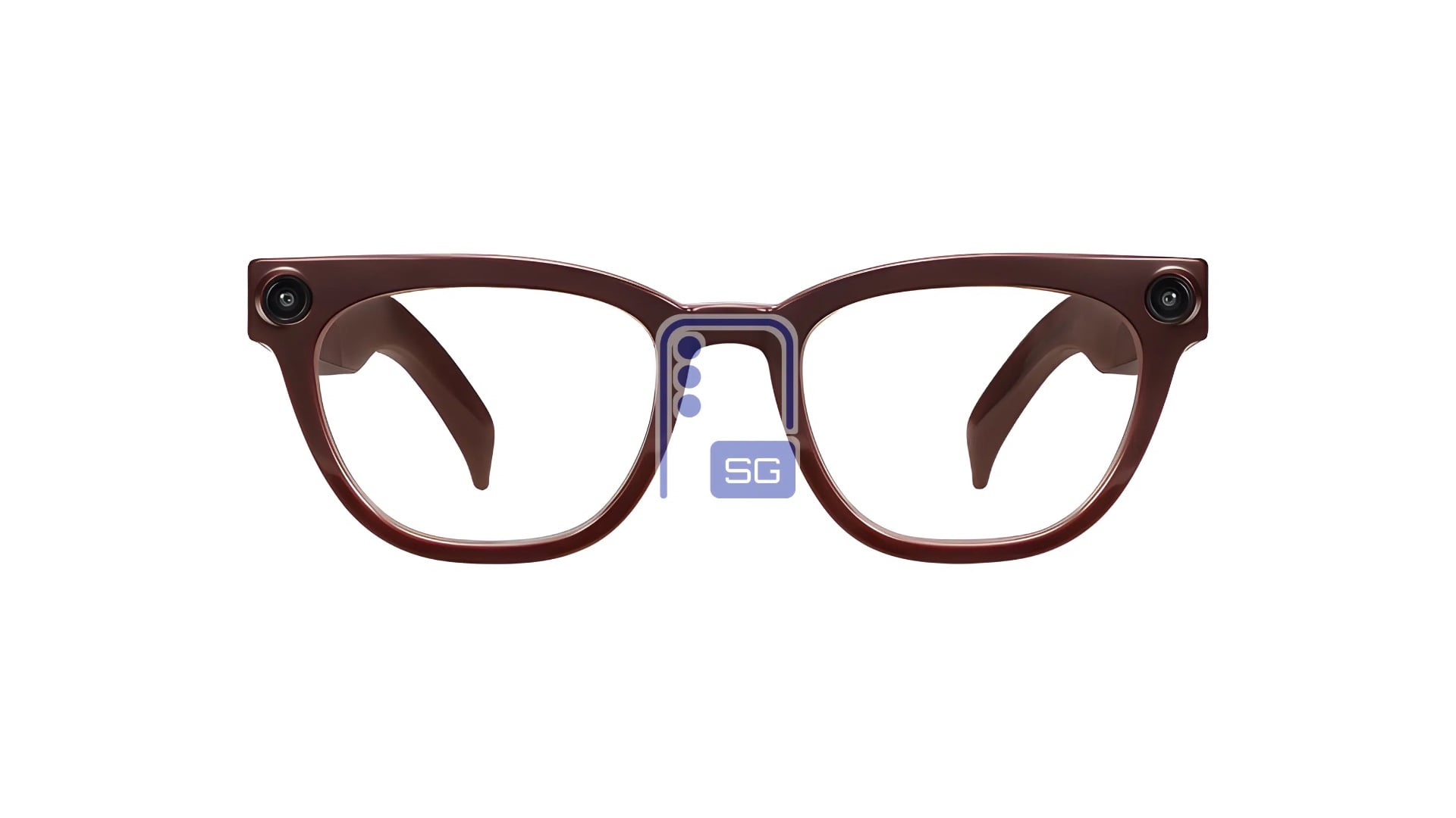 Samsung Warby Parker Intelligent Eyewear Wren Saddle Frame Clear Lenses