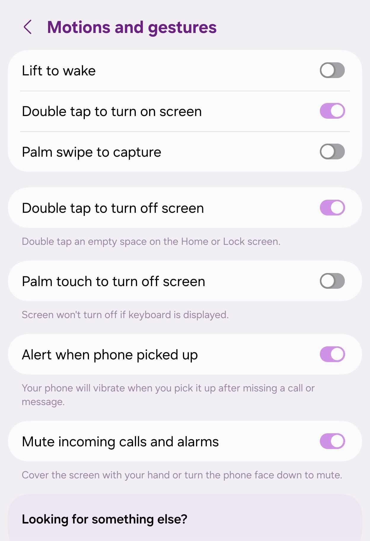 Galaxy Z Fold 8 Motions and gestures