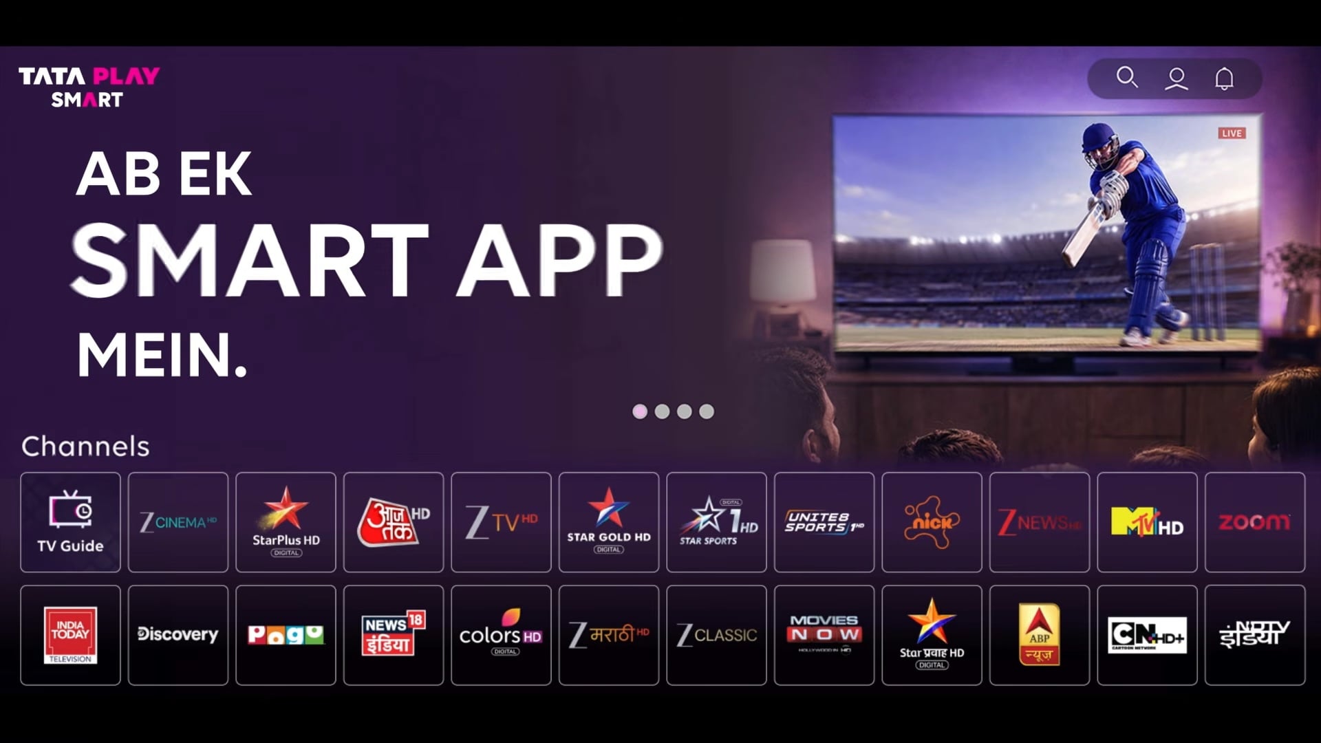 Tata Play Smart App TV