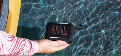 A JBL Go 5 speaker
