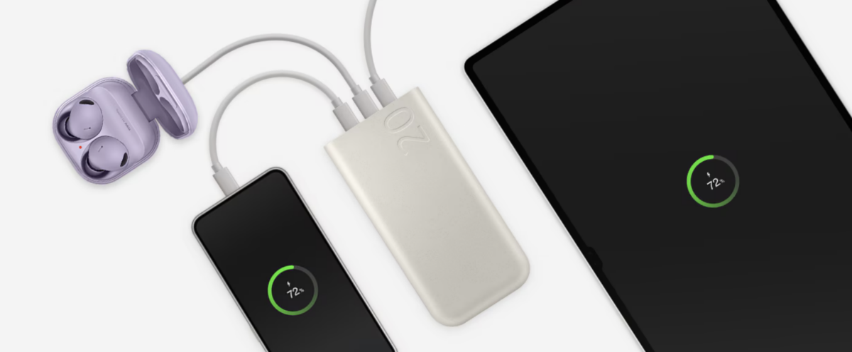 Samsung's 20,000mAh 45W battery pack